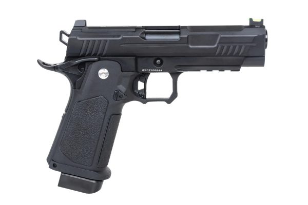 Arcturus Hi-Capa Vanguard 4.3" OR Gas Pistol - Black