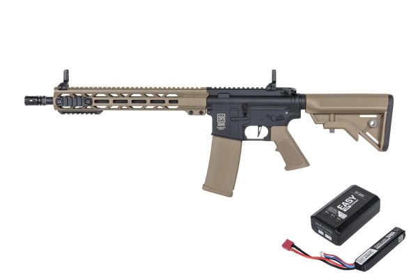 SA M4 Carbine M-LOK Gen2 (SA-F09 FLEX™ BLDC™ HAL ETU™) - Black / Tan SA M4 Carbine M-LOK Gen2 (SA-F09 FLEX™ BLDC™ HAL ETU™) - Black / Tan