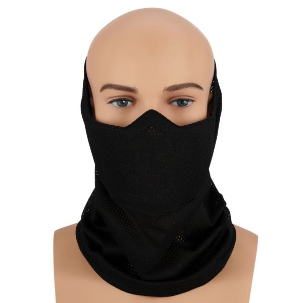 CYGNUS ARMORY Face Warrior Defender Neck Gaiter - Black