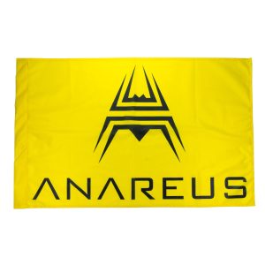 ANAREUS Game Mode Flag 60x90 cm - Yellow Game Mode Flag 60x90 cm - Yellow