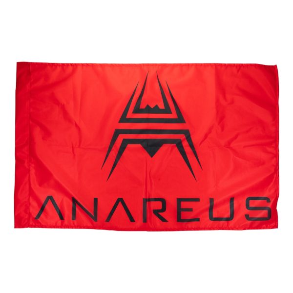 ANAREUS Game Mode Flag 60x90 cm - Red Game Mode Flag 60x90 cm - Red