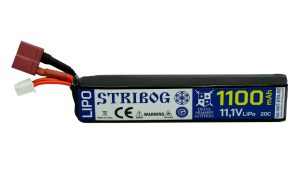 Delta Armory Li-Po Battery STRIBOG 11.1V 1100mAh, 20C, T-Dean - Buffer Stick
