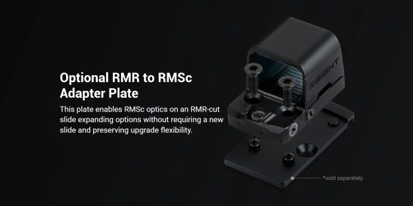 OLIGHT Osight SE Red Dot Sight, RMSc Footprint – Black