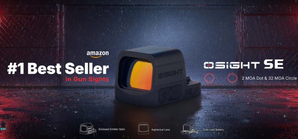 OLIGHT Osight SE Red Dot Sight, RMSc Footprint – Black