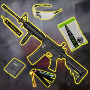 STARTER PACK Set M4A1 RIS (SA-C03 CORE™ HAL ETU™) - Black STARTER PACK Set M4A1 RIS (SA-C03 CORE™ HAL ETU™) - Black