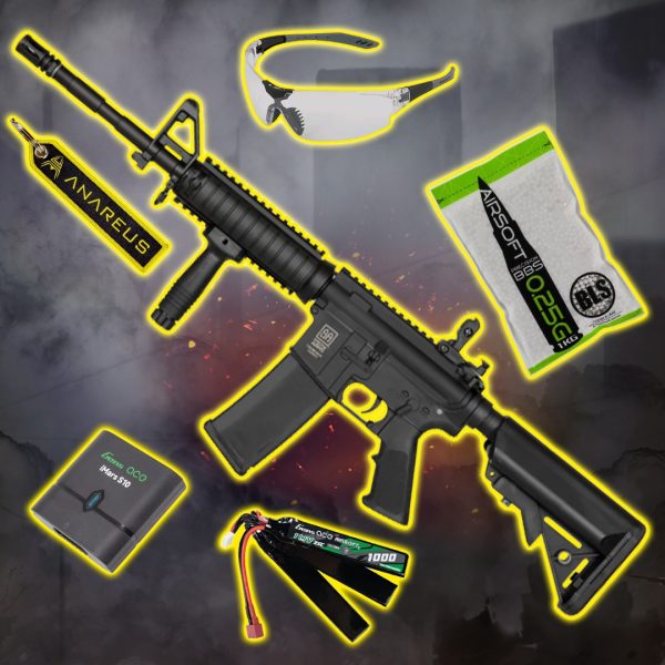 STARTER PACK Set M4A1 RIS (SA-C03 CORE™ HAL ETU™) - Black STARTER PACK Set M4A1 RIS (SA-C03 CORE™ HAL ETU™) - Black