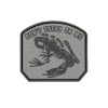 3D gumová nášivka DON´T TREAD ON ME - FROG Patch - Grey