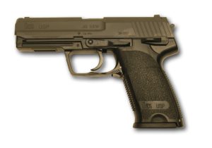 TM Spring Powered Pistol Model USP - Black (no markings) TM Spring Powered Pistol Model USP - Black (no markings)