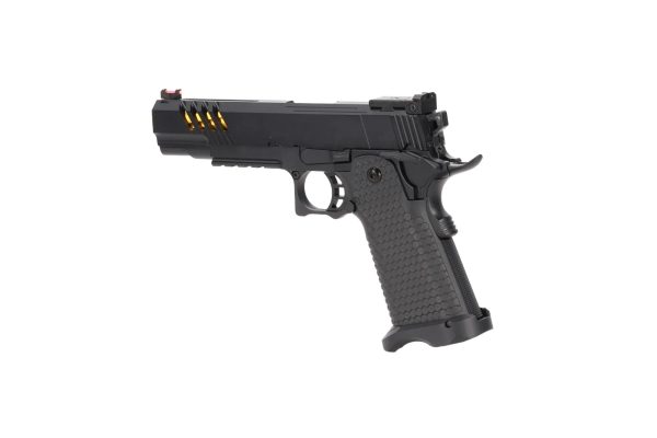 SA Hi-Capa SA-VGP10 VAPOR™ GBB Pistol – Black / Gold SA Hi-Capa SA-VGP10 VAPOR™ GBB Pistol – Black / Gold