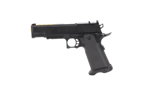 SA Hi-Capa SA-VGP19 VAPOR™ OR GBB Pistol – Black / Gold