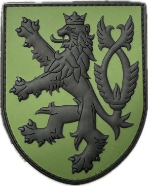 3D PVC CZECH LION Patch - Green 3D PVC CZECH LION Patch - Green
