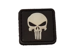 3D PVC PUNISHER Patch - Black