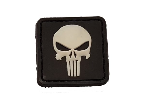 3D PVC PUNISHER Patch - Black 3D PVC PUNISHER Patch - Black