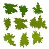KMCS AGM Ghillie Leafs (100g Set) - Green