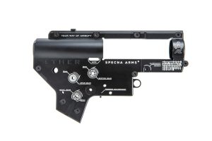 SA Reinforced ÆTHER™ V2 Gearbox Shell with Bearings (8 mm) - Black SA Reinforced ÆTHER™ V2 Gearbox Shell with Bearings (8 mm) - Black