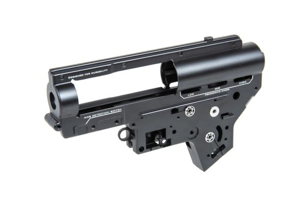 SA Reinforced ÆTHER™ V2 Gearbox Shell with Bearings (8 mm) - Black SA Reinforced ÆTHER™ V2 Gearbox Shell with Bearings (8 mm) - Black
