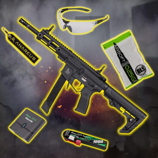 STARTER PACK Set SA AR9 Light Ops (SA-FX01 FLEX™ HAL ETU™) - Black STARTER PACK Set SA AR9 Light Ops (SA-FX01 FLEX™ HAL ETU™) - Black