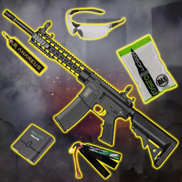 STARTER PACK Set SA M4 Keymod Gen2 (SA-F02 FLEX™ HAL ETU™) – Black