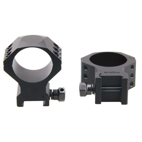 VO 34mm Steel Mounting Rings, Medium - Black VO 34mm Steel Mounting Rings, Medium - Black