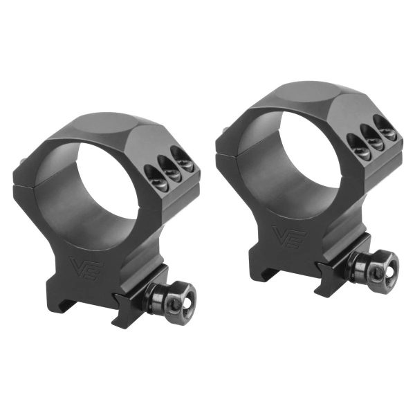 VO 34mm Steel Mounting Rings, Medium - Black VO 34mm Steel Mounting Rings, Medium - Black