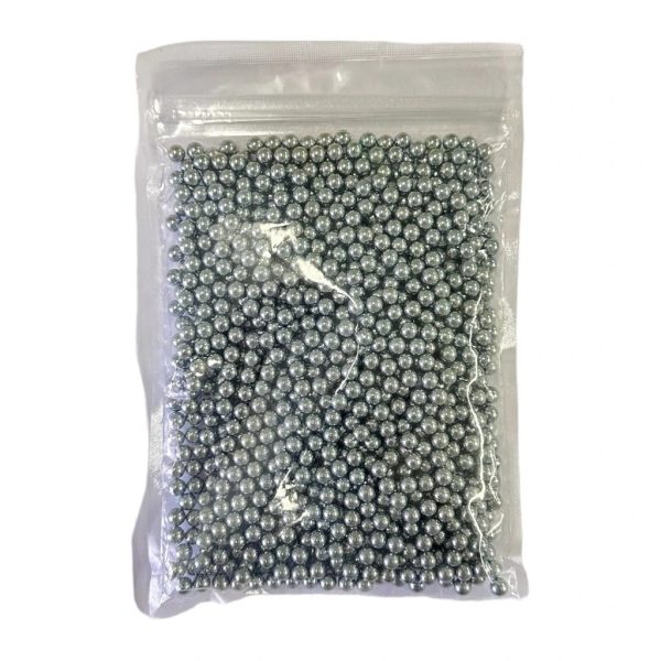 BLS STAINLESS Airsoft Metal Pellets 0.85g, 1100 BBs - Silver BLS STAINLESS Airsoft Metal Pellets 0.85g, 1100 BBs - Silver