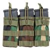 SATAC Open MOLLE Pouch for 3 Magazines M4 / AR15 - Woodland SATAC Open MOLLE Pouch for 3 Magazines M4 / AR15 - Woodland