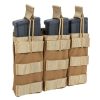SATAC Open MOLLE Pouch for 3 Magazines M4 / AR15 - Tan
