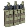 SATAC Open MOLLE Pouch for 3 Magazines M4 / AR15 - Green SATAC Open MOLLE Pouch for 3 Magazines M4 / AR15 - Green