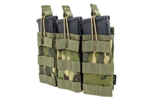 SATAC Open MOLLE Pouch for 3 Magazines M4 / AR15 - MC Tropic SATAC Open MOLLE Pouch for 3 Magazines M4 / AR15 - MC Tropic