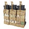 SATAC Open MOLLE Pouch for 3 Magazines M4 / AR15 - MC SATAC Open MOLLE Pouch for 3 Magazines M4 / AR15 - MC