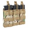 SATAC Open MOLLE Pouch for 3 Magazines M4 / AR15 - MC SATAC Open MOLLE Pouch for 3 Magazines M4 / AR15 - MC