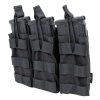 SATAC Open MOLLE Pouch for 3 Magazines M4 / AR15 - Black SATAC Open MOLLE Pouch for 3 Magazines M4 / AR15 - Black