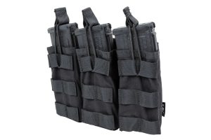 SATAC Open MOLLE Pouch for 3 Magazines M4 / AR15 - Black