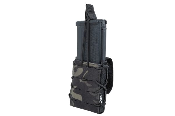 SATAC Open MOLLE Pouch for M4 / AK Magazine - MC Black SATAC Open MOLLE Pouch for M4 / AK Magazine - MC Black