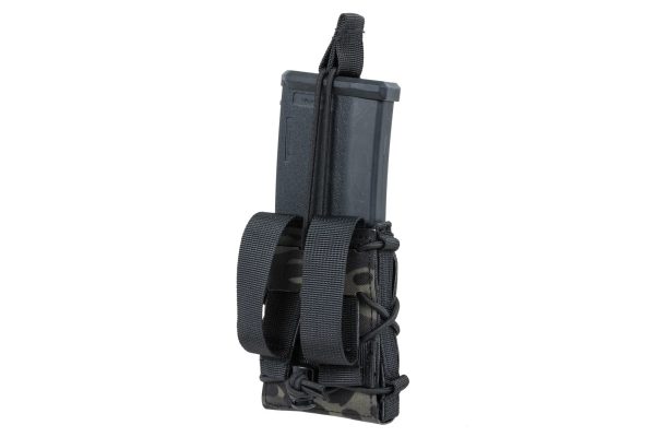SATAC Open MOLLE Pouch for M4 / AK Magazine - MC Black SATAC Open MOLLE Pouch for M4 / AK Magazine - MC Black