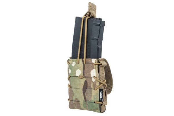 SATAC Open MOLLE Pouch for M4 / AK Magazine - MC SATAC Open MOLLE Pouch for M4 / AK Magazine - MC