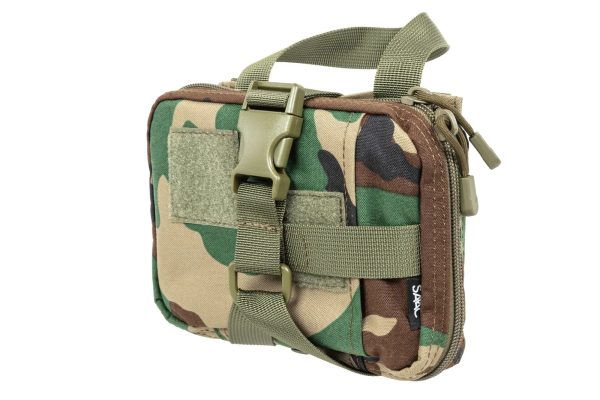 SATAC Rip-off IFAK MOLLE Pouch - Woodland SATAC Rip-off IFAK MOLLE Pouch - Woodland