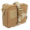 SATAC Rip-off IFAK MOLLE Pouch - Tan SATAC Rip-off IFAK MOLLE Pouch - Tan