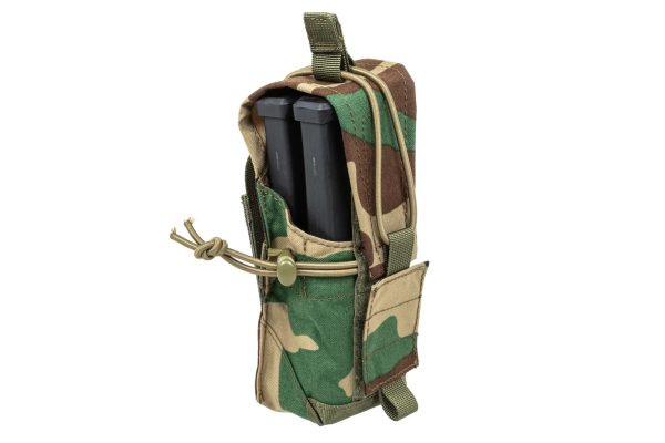 SATAC Universal MOLLE Pouch for 2 Rifle Magazines - Woodland SATAC Universal MOLLE Pouch for 2 Rifle Magazines - Woodland