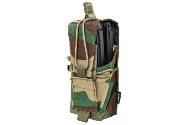 SATAC Universal MOLLE Pouch for 2 Rifle Magazines - Woodland SATAC Universal MOLLE Pouch for 2 Rifle Magazines - Woodland