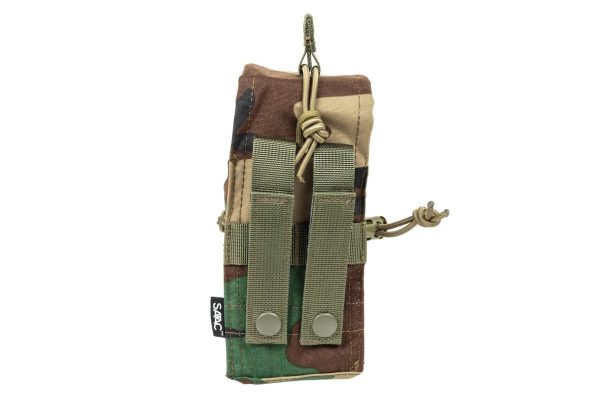 SATAC Universal MOLLE Pouch for 2 Rifle Magazines - Woodland SATAC Universal MOLLE Pouch for 2 Rifle Magazines - Woodland