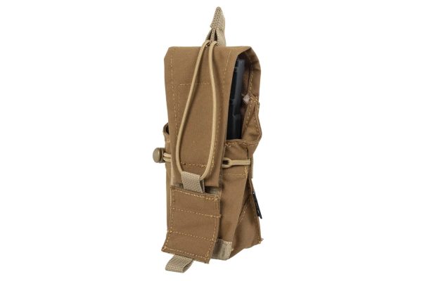 SATAC Universal MOLLE Pouch for 2 Rifle Magazines - Tan SATAC Universal MOLLE Pouch for 2 Rifle Magazines - Tan