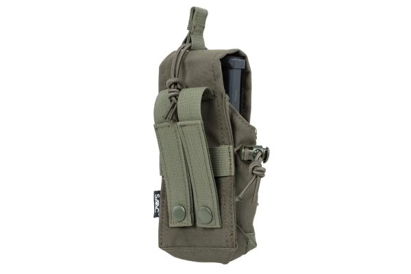 SATAC Universal MOLLE Pouch for 2 Rifle Magazines - Green SATAC Universal MOLLE Pouch for 2 Rifle Magazines - Green