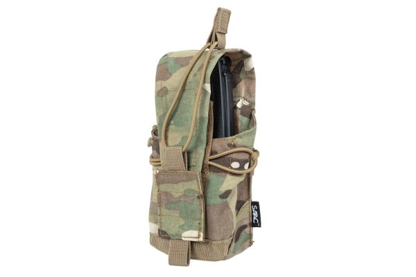 SATAC Universal MOLLE Pouch for 2 Rifle Magazines - MC SATAC Universal MOLLE Pouch for 2 Rifle Magazines - MC