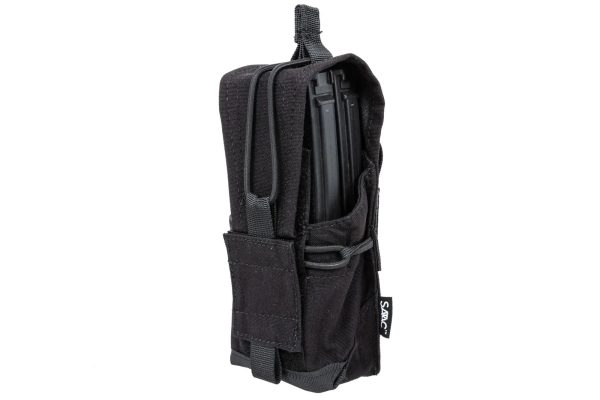 SATAC Universal MOLLE Pouch for 2 Rifle Magazines - Black SATAC Universal MOLLE Pouch for 2 Rifle Magazines - Black