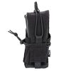SATAC Universal MOLLE Pouch for 2 Rifle Magazines - Black SATAC Universal MOLLE Pouch for 2 Rifle Magazines - Black