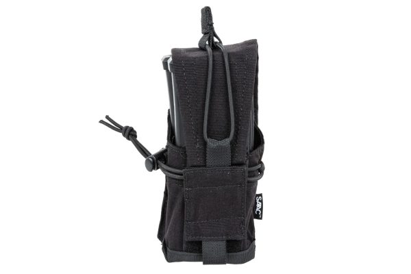 SATAC Universal MOLLE Pouch for 2 Rifle Magazines - Black SATAC Universal MOLLE Pouch for 2 Rifle Magazines - Black
