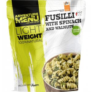 AM Lightweight Vegan Fusilli with Spinach and Walnuts (600 g) AM Lightweight Vegan Fusilli with Spinach and Walnuts (600 g)