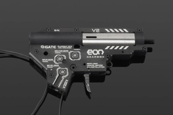 GATE Completed EON CNC Gearbox and TITAN II Bluetooth® EXPERT V2 (1.8 J) - Rear Wiring GATE Completed EON CNC Gearbox and TITAN II Bluetooth® EXPERT V2 (1.8 J) - Rear Wiring