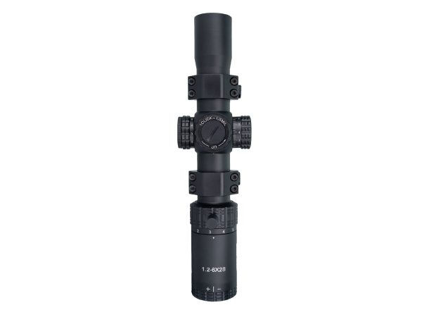 STRIKE LMTS-02 LPVO Riflescope 1-6x28 with Mount (30 mm) - Black STRIKE LMTS-02 LPVO Riflescope 1-6x28 with Mount (30 mm) - Black